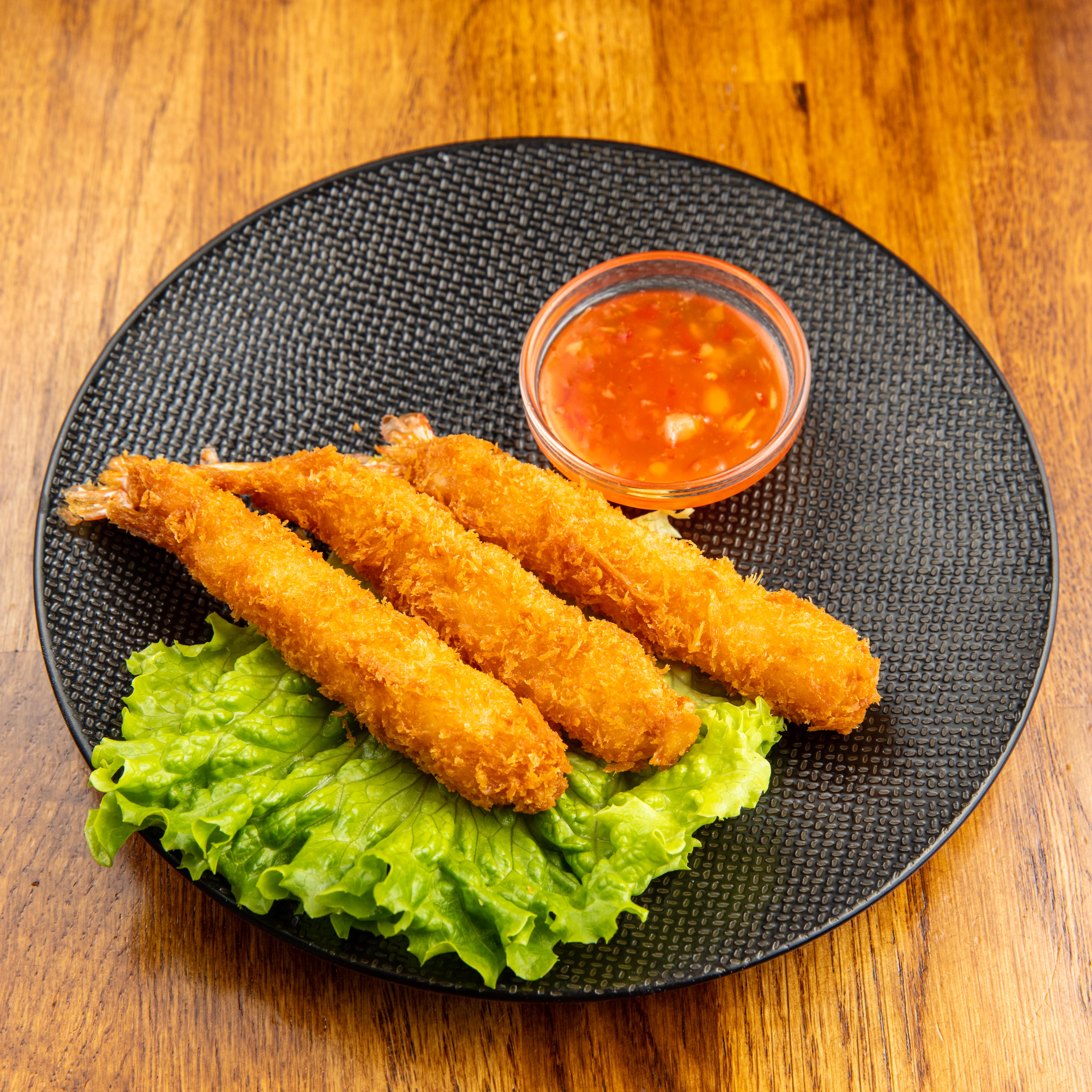 Crevettes Panés Tempura  x3