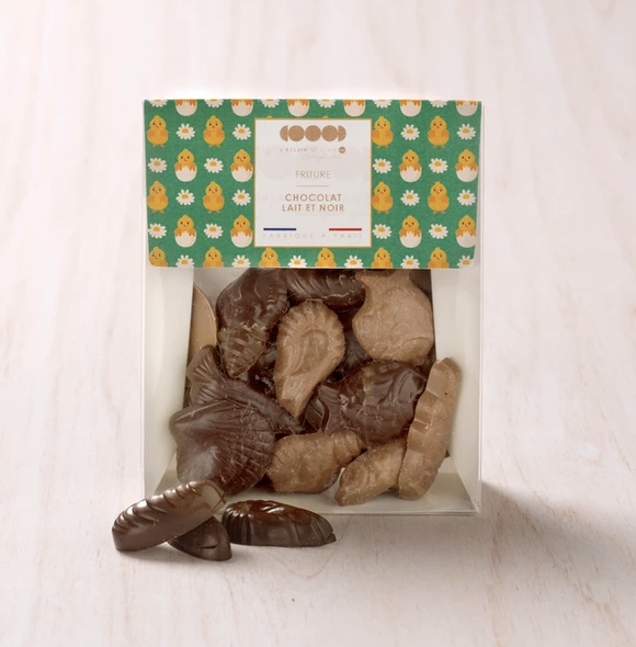 Fritures lait & noir Eclair de Génie