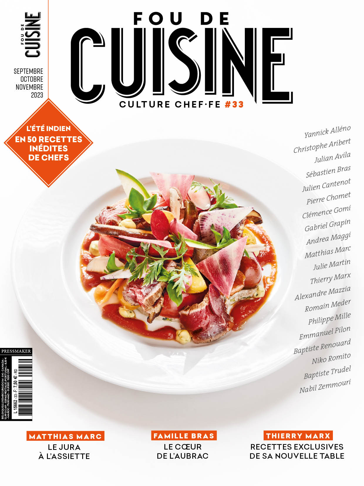 N°33 - Magazine Fou de cuisine (Sept/Oct/Nov)