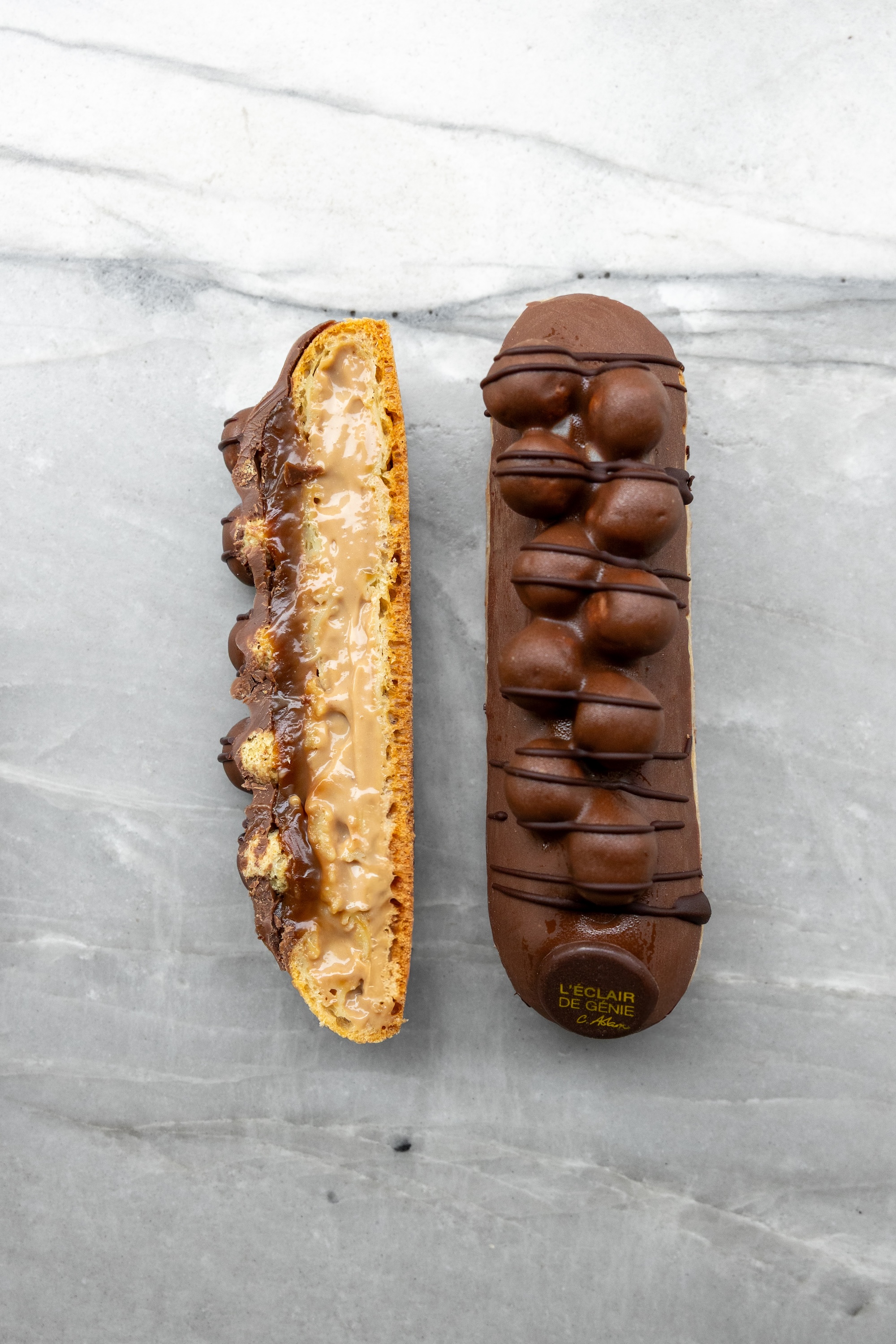 Eclair Chocolat lait Billes gaufrettes