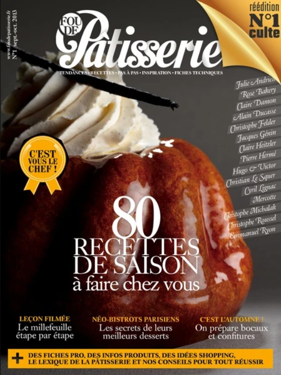 N°01 - Magazine Fou de pâtisserie