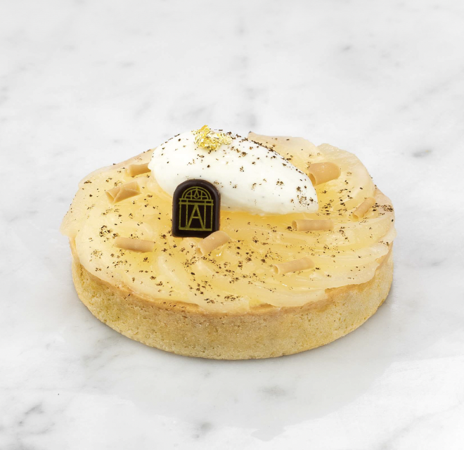 La Tarte Vanille Poire Caramel
