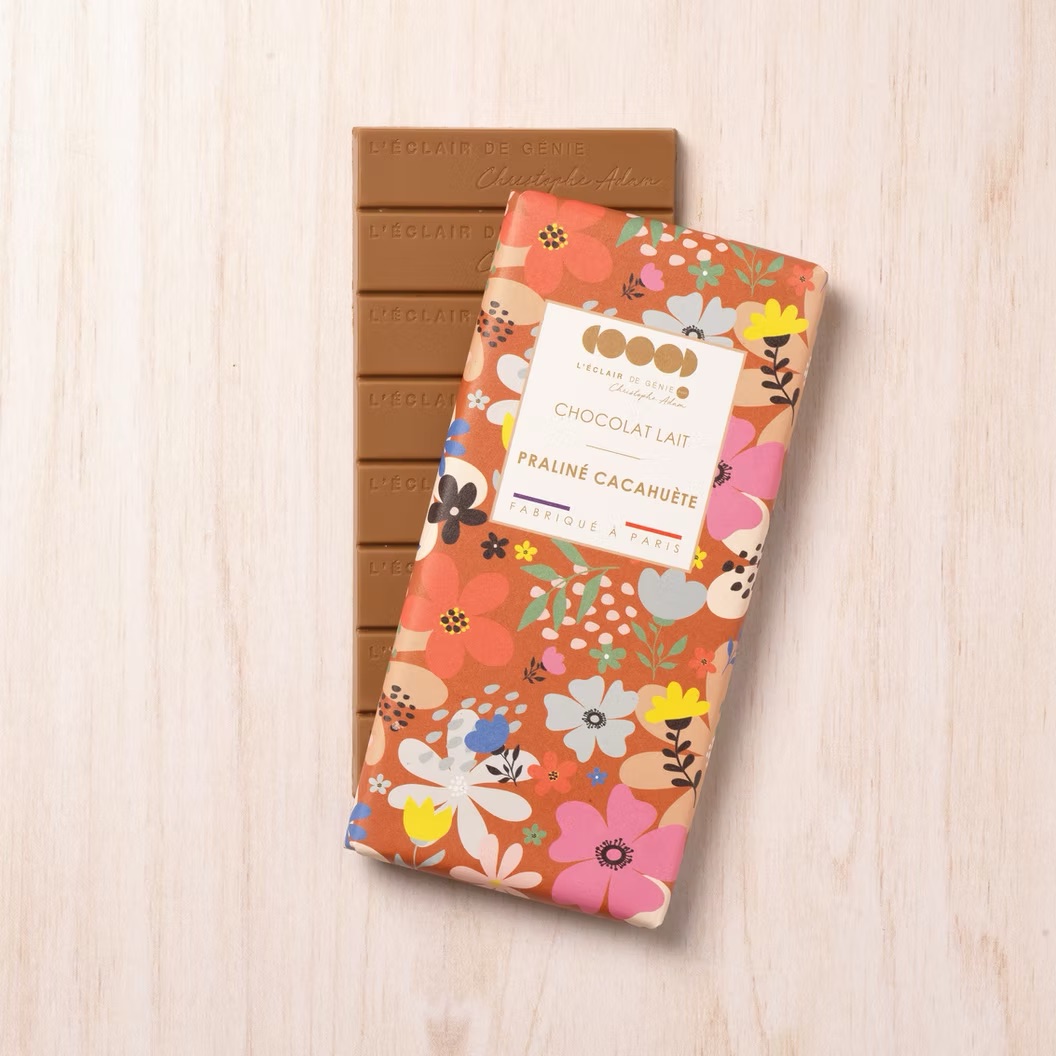 Lait praliné cacahuète