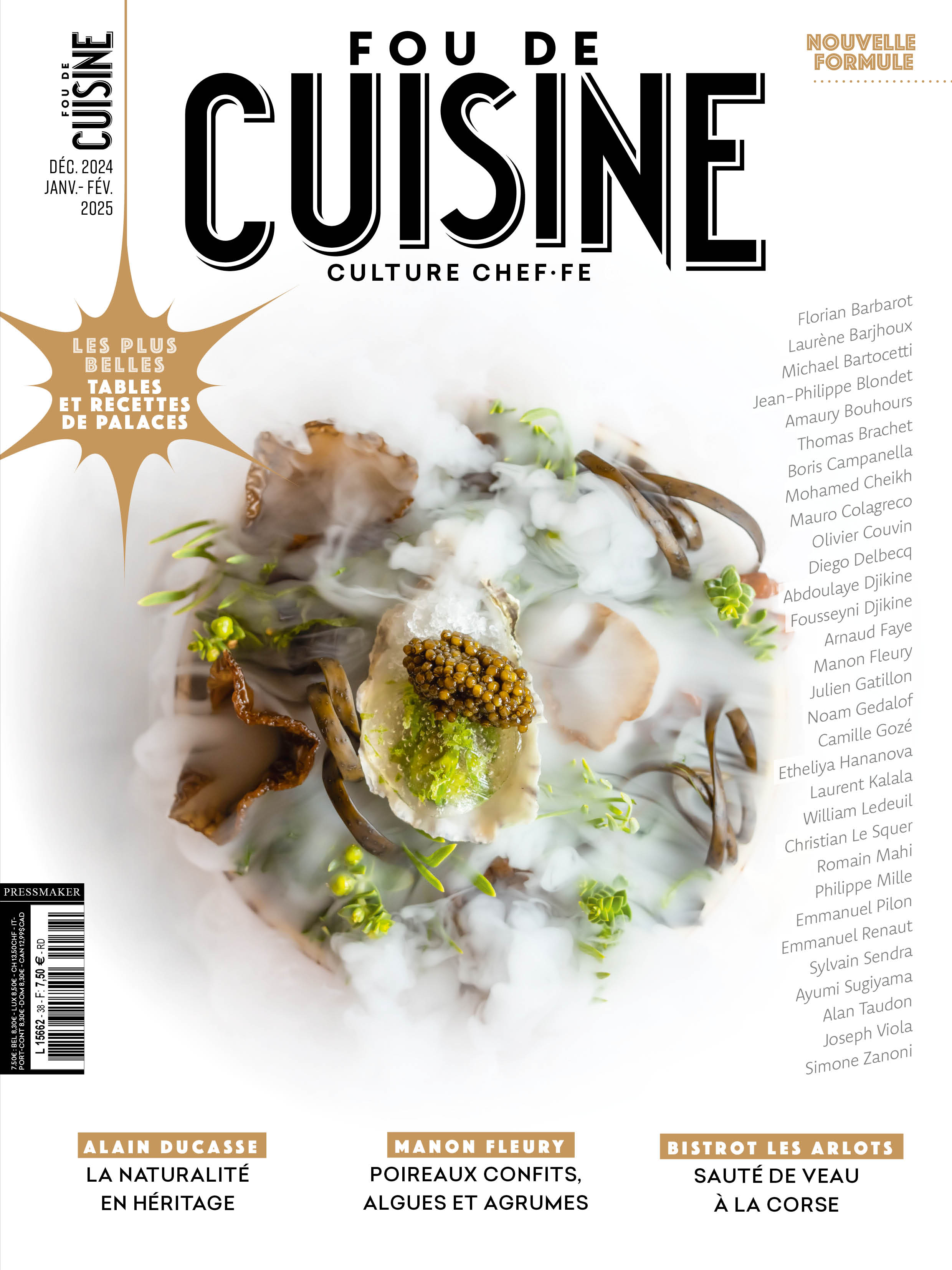 N°38 - Magazine Fou de cuisine (Dec/Jan/Fév)