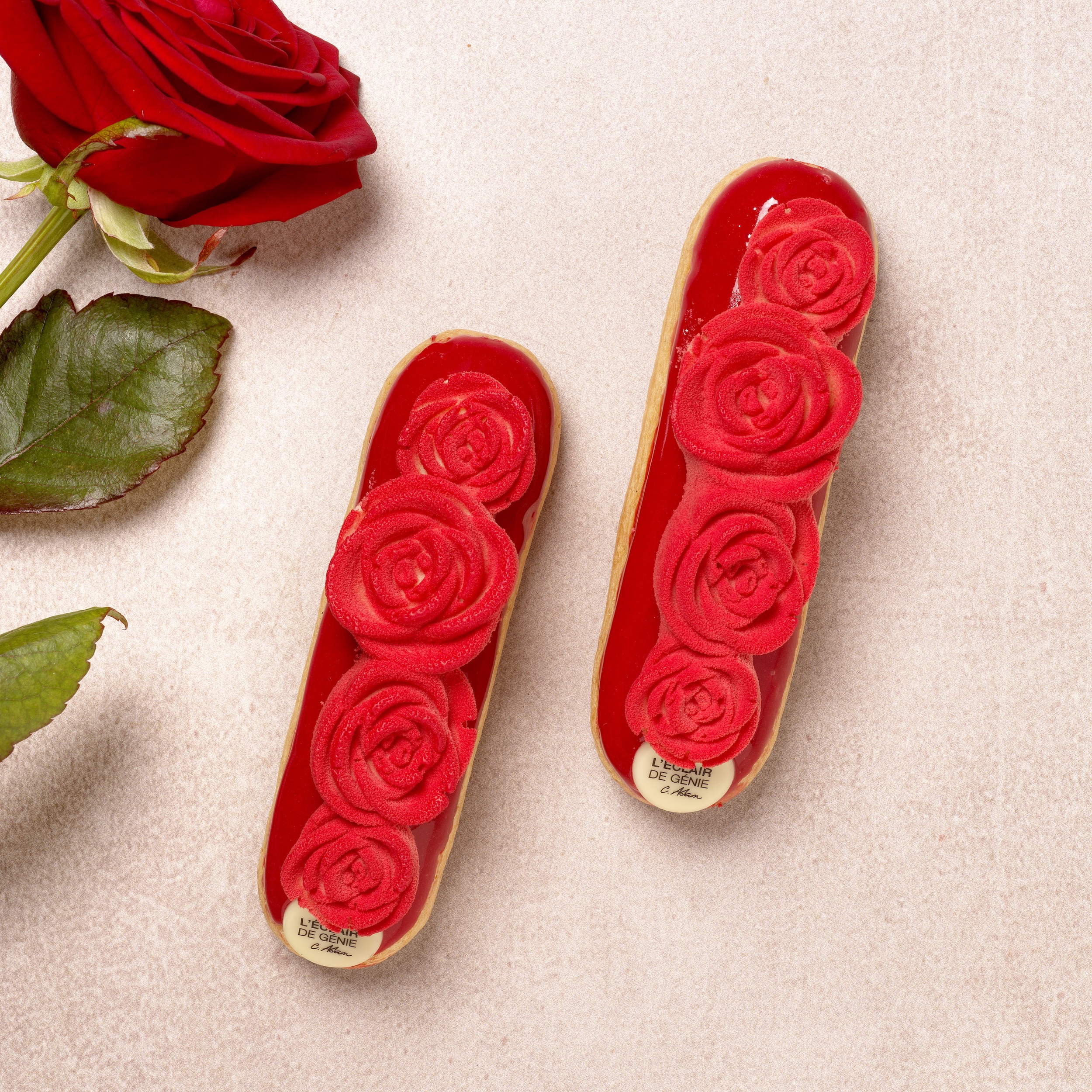 Eclair Fleur Rouge