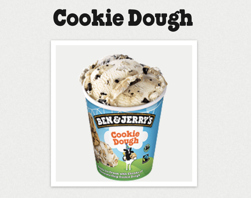Ben et Jerry s cookies 100ml