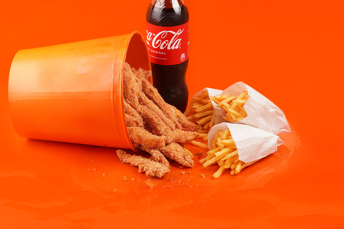 🇫🇷🐔🇫🇷MENU BUCKET MAXX TENDERS 18 PIECES 🍗💥🍗