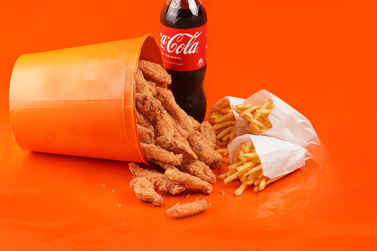 🐔🇫🇷🐔MENU BUCKET MAXX MIX 18 PIÈCES🍗💥🍗