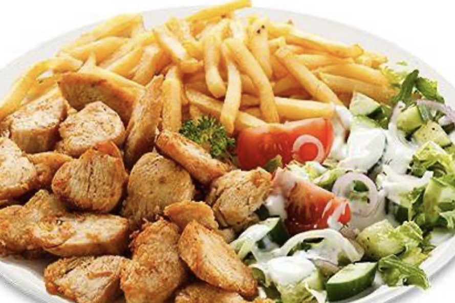 💥🍽ASSIETTE ESCALOPE DE POULET🌯🍽🐔🇫🇷
