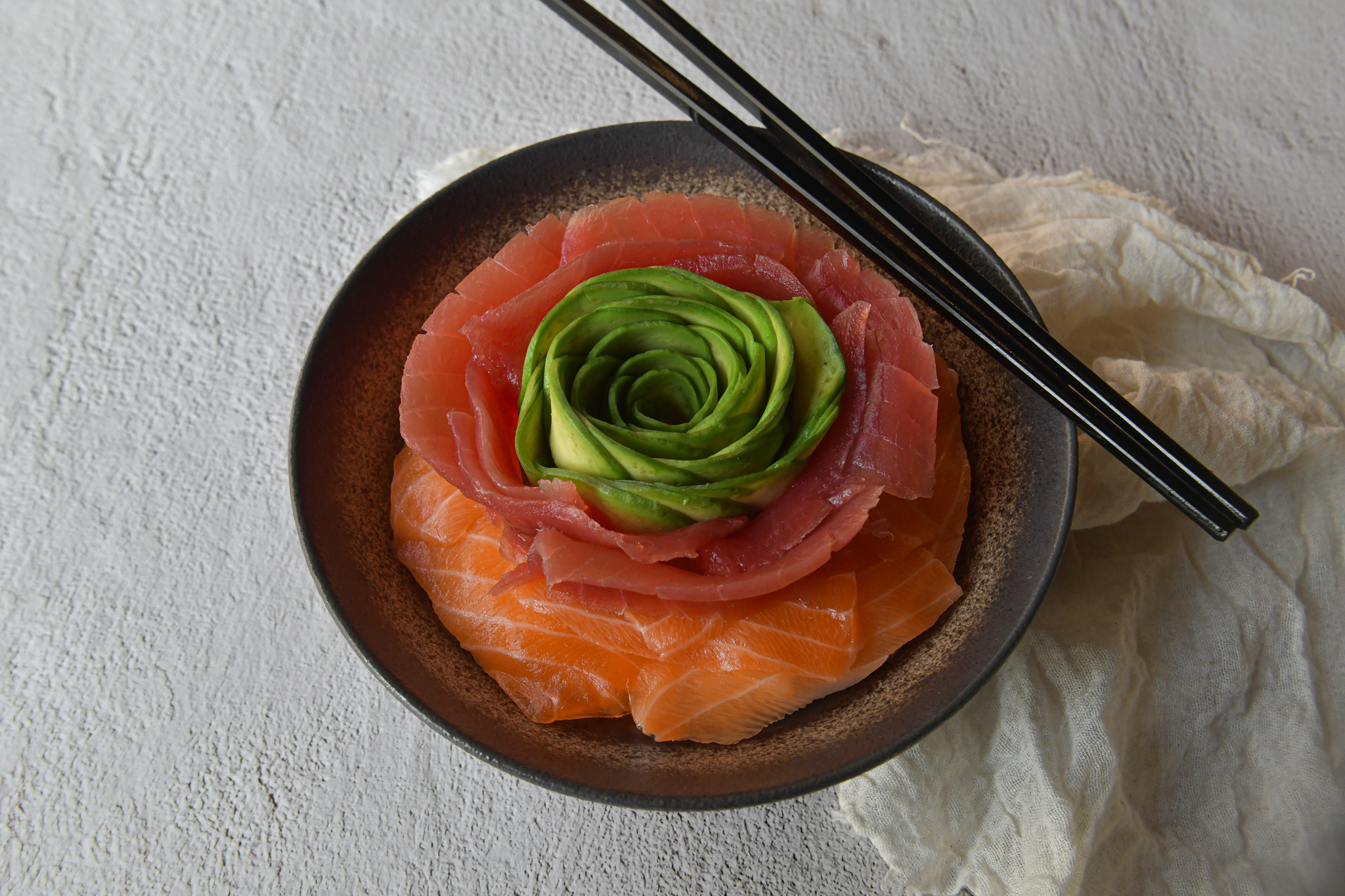Chirashi Duo 🥢🐟🥑🍚
