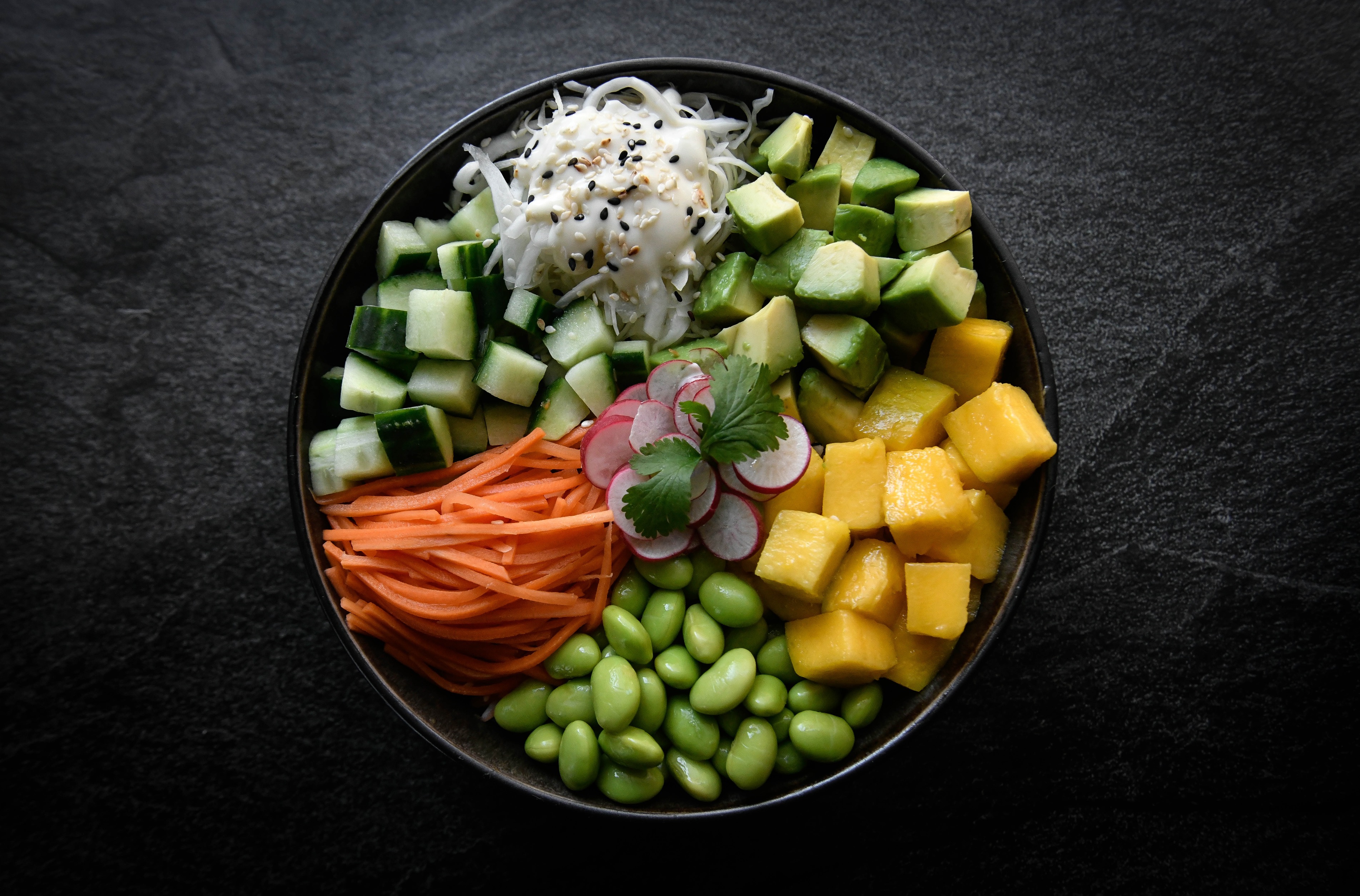 Poke Veggie Lunch