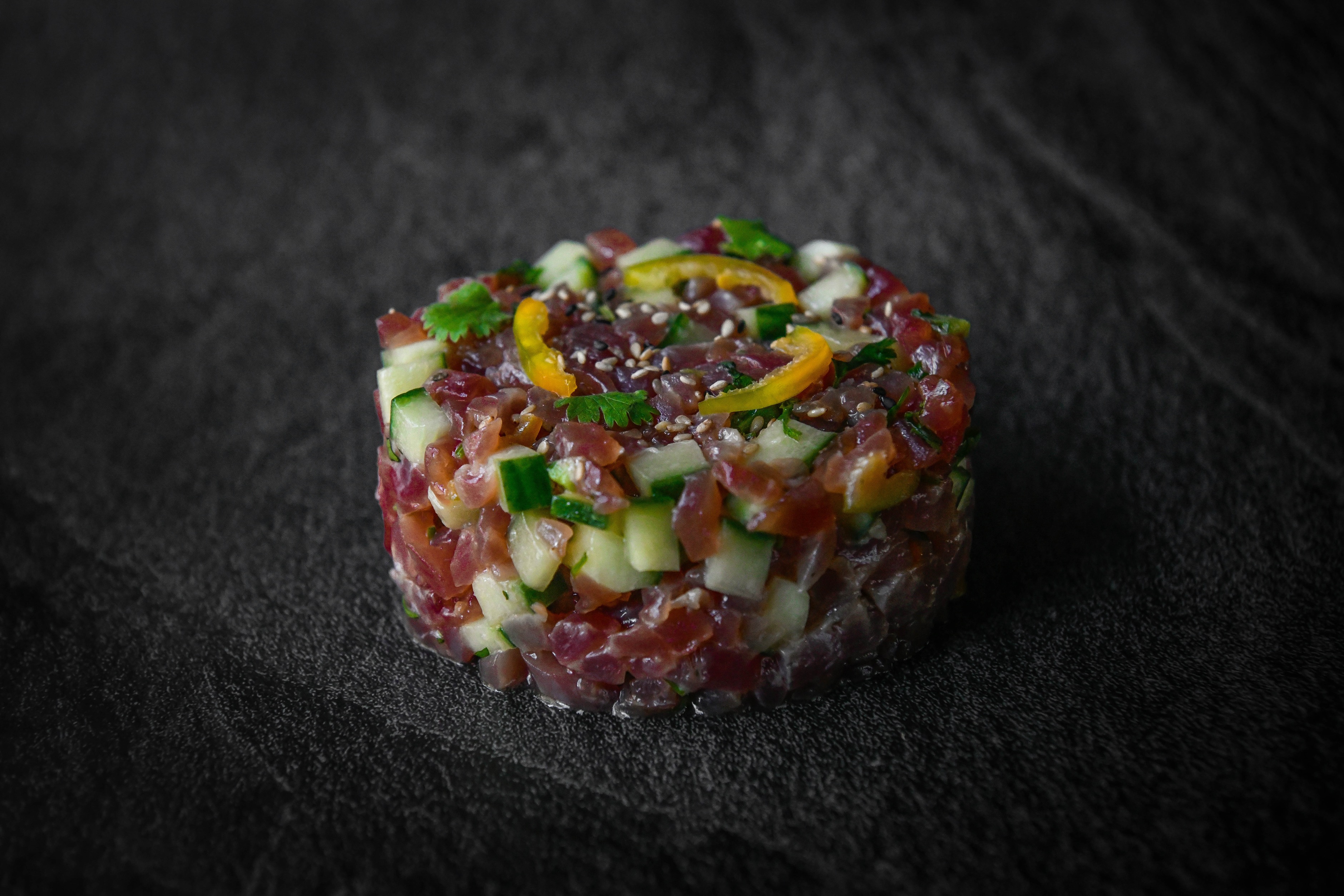 Tartare Thon 🥢🐟🥒🌶🍋🍚