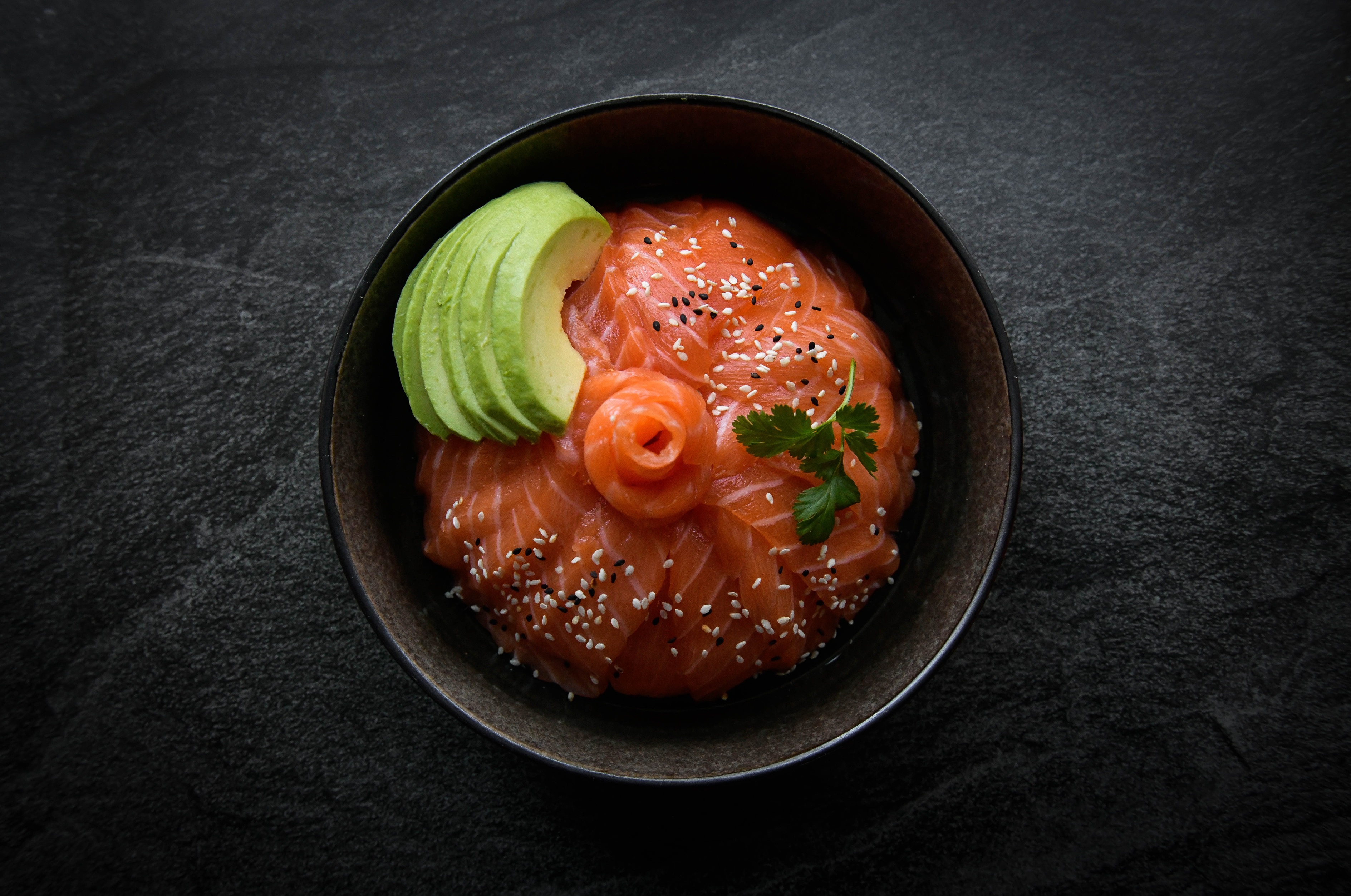 Chirashi Saumon avocat 🥢🐟🥑🍚