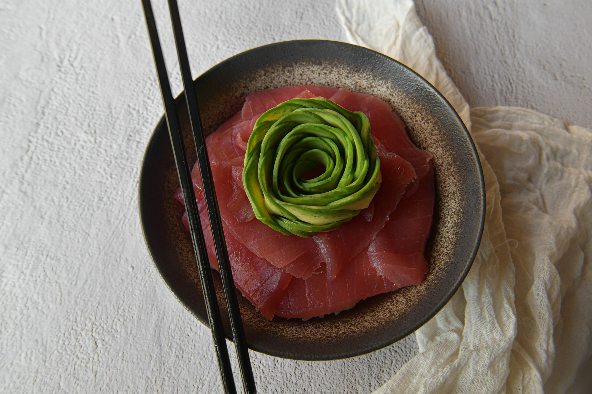 Chirashi Thon avocat 🥢🐟🥑🍚