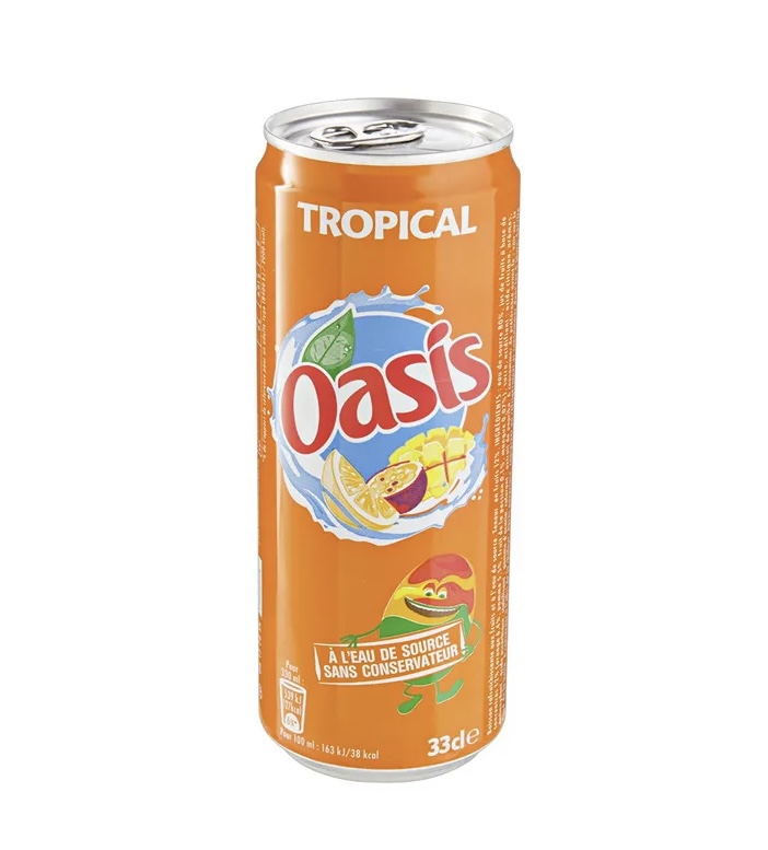 Oasis Tropical 33cl