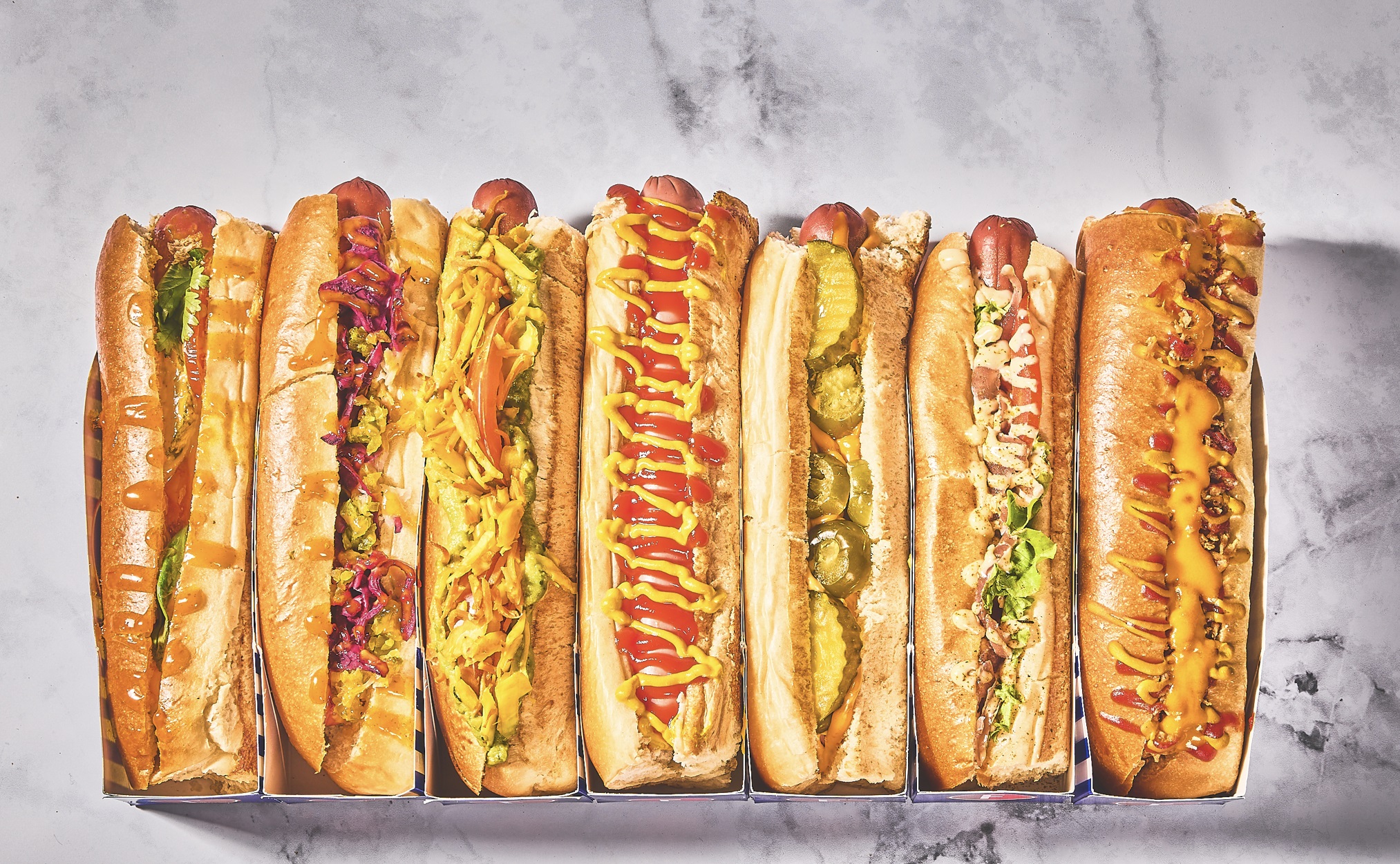 Box Hot Dog x 8