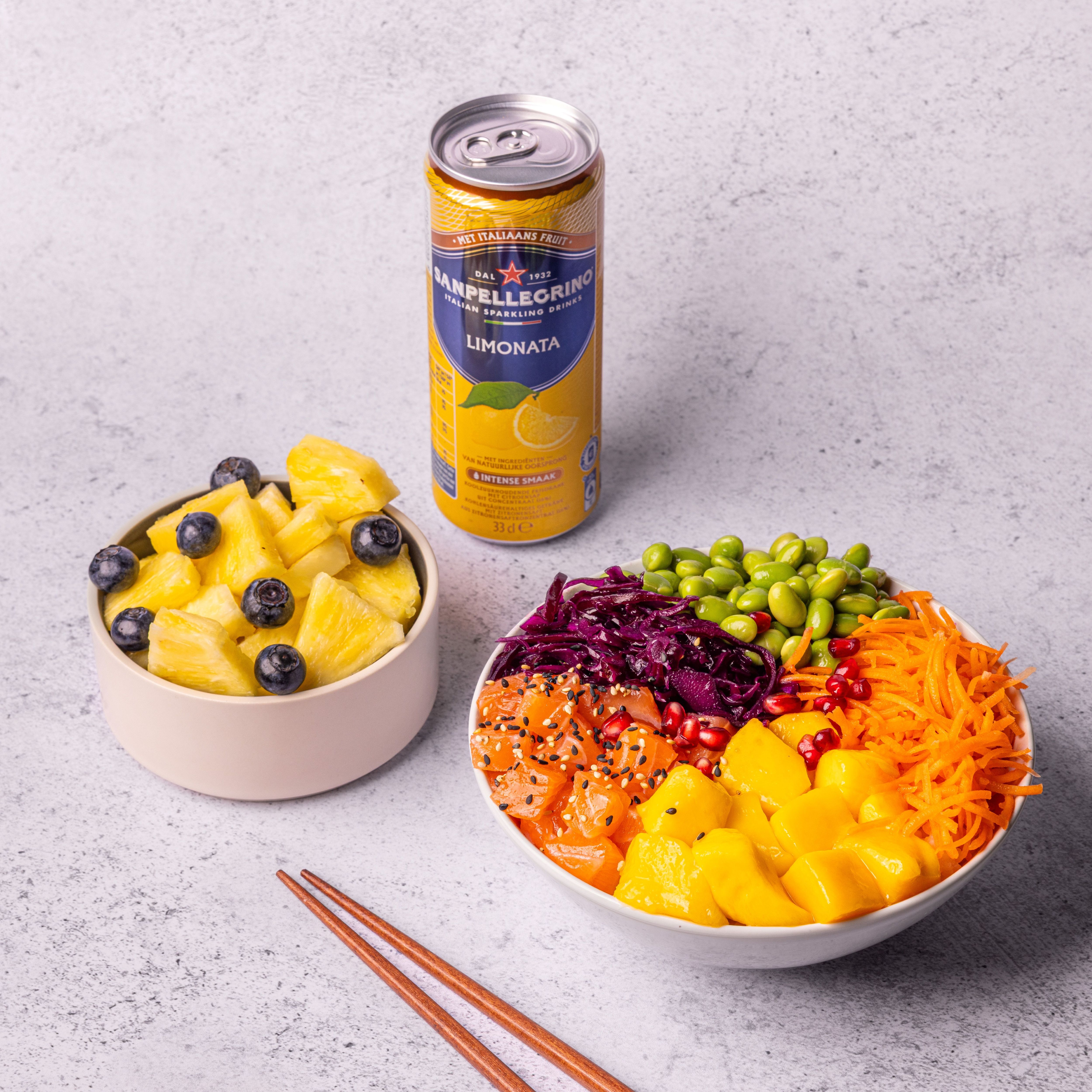 FORMULE POKÉ BOWL 750ml + BOISSON + DESSERT