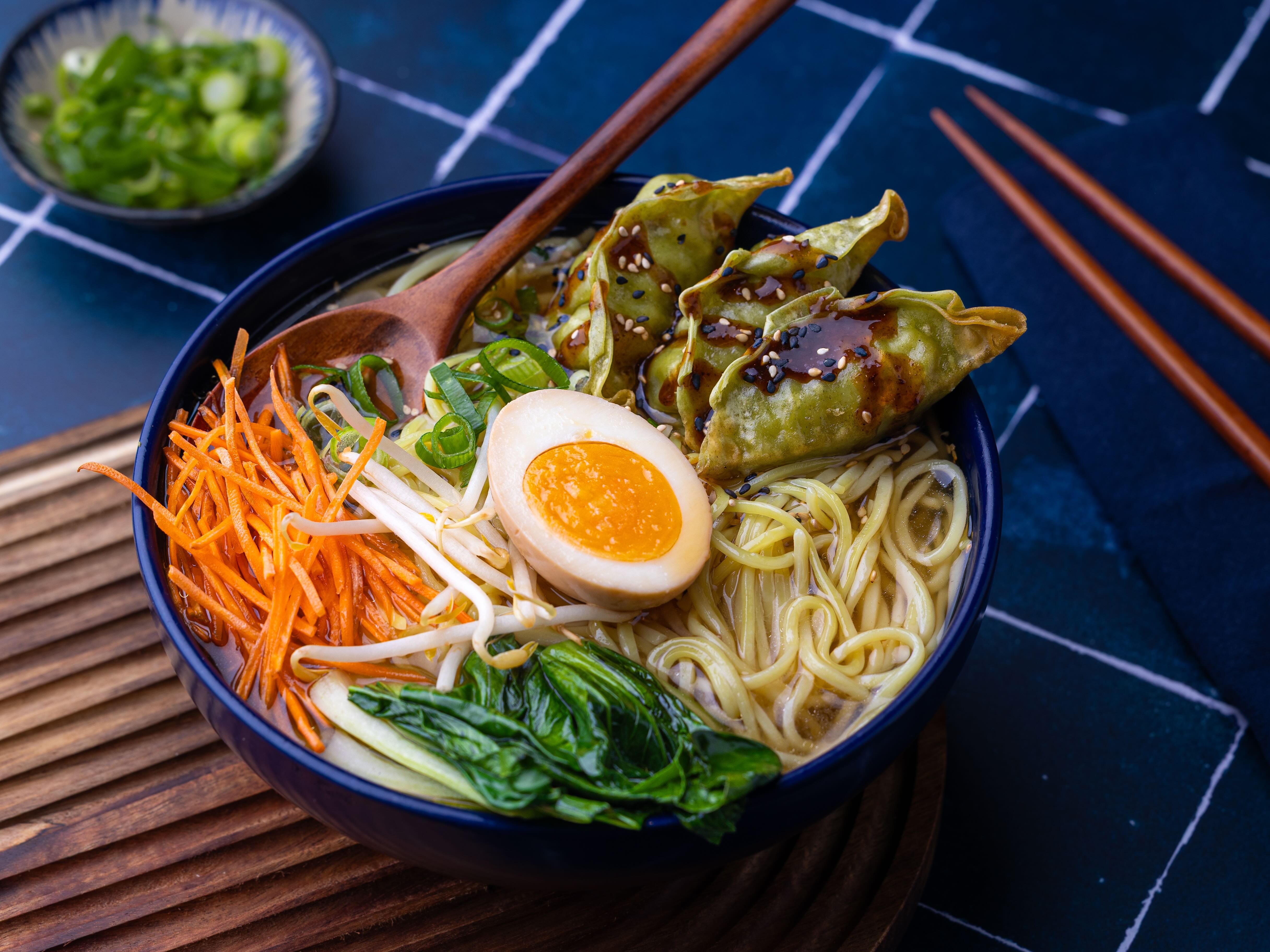 Ramen Gyoza Légumes 🌱
