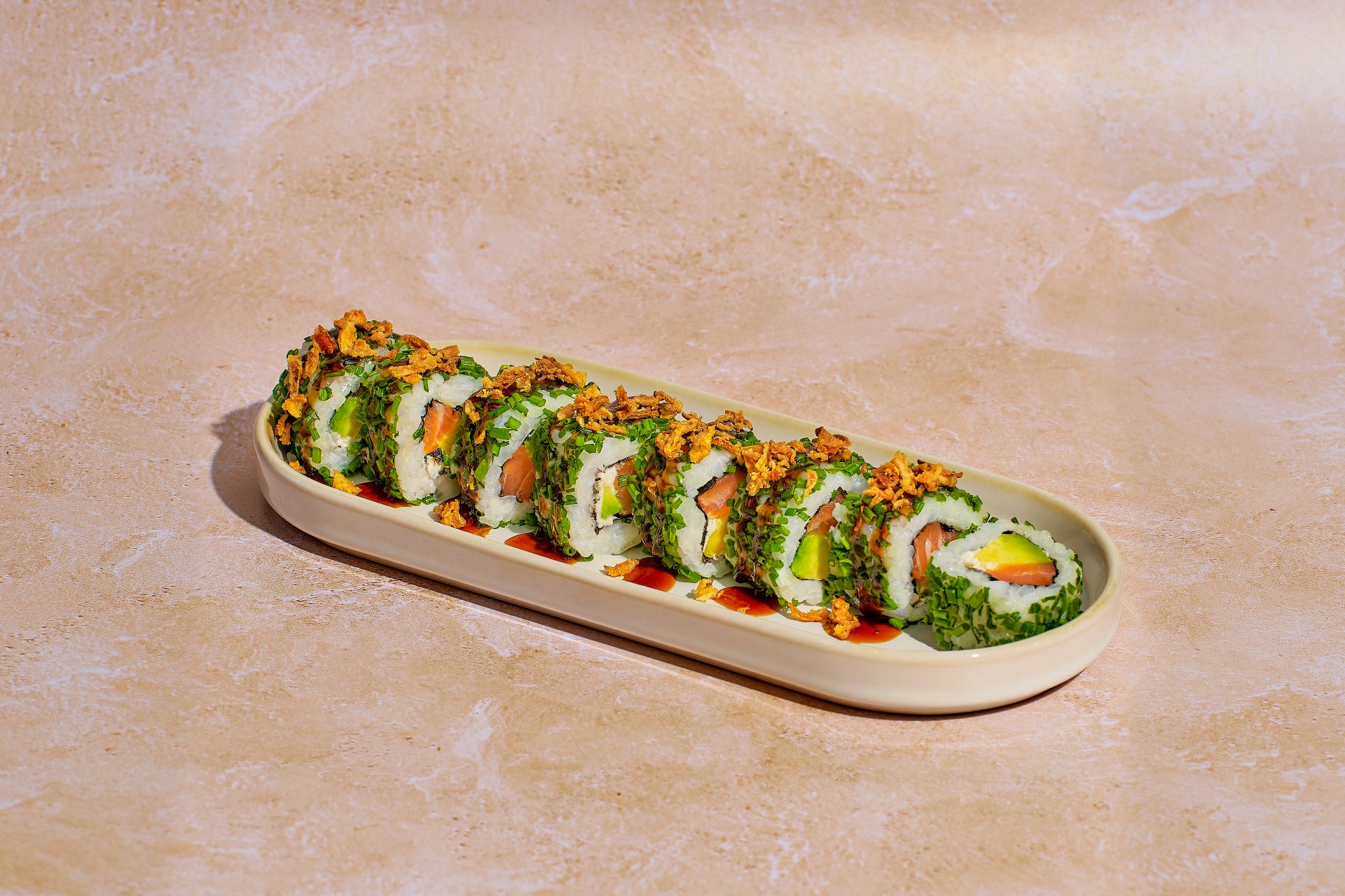 Saumon yuzu, cream cheese & avocat