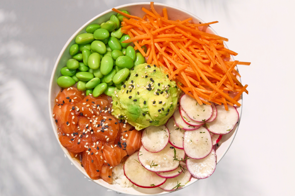 Poké Saumon Teriyaki