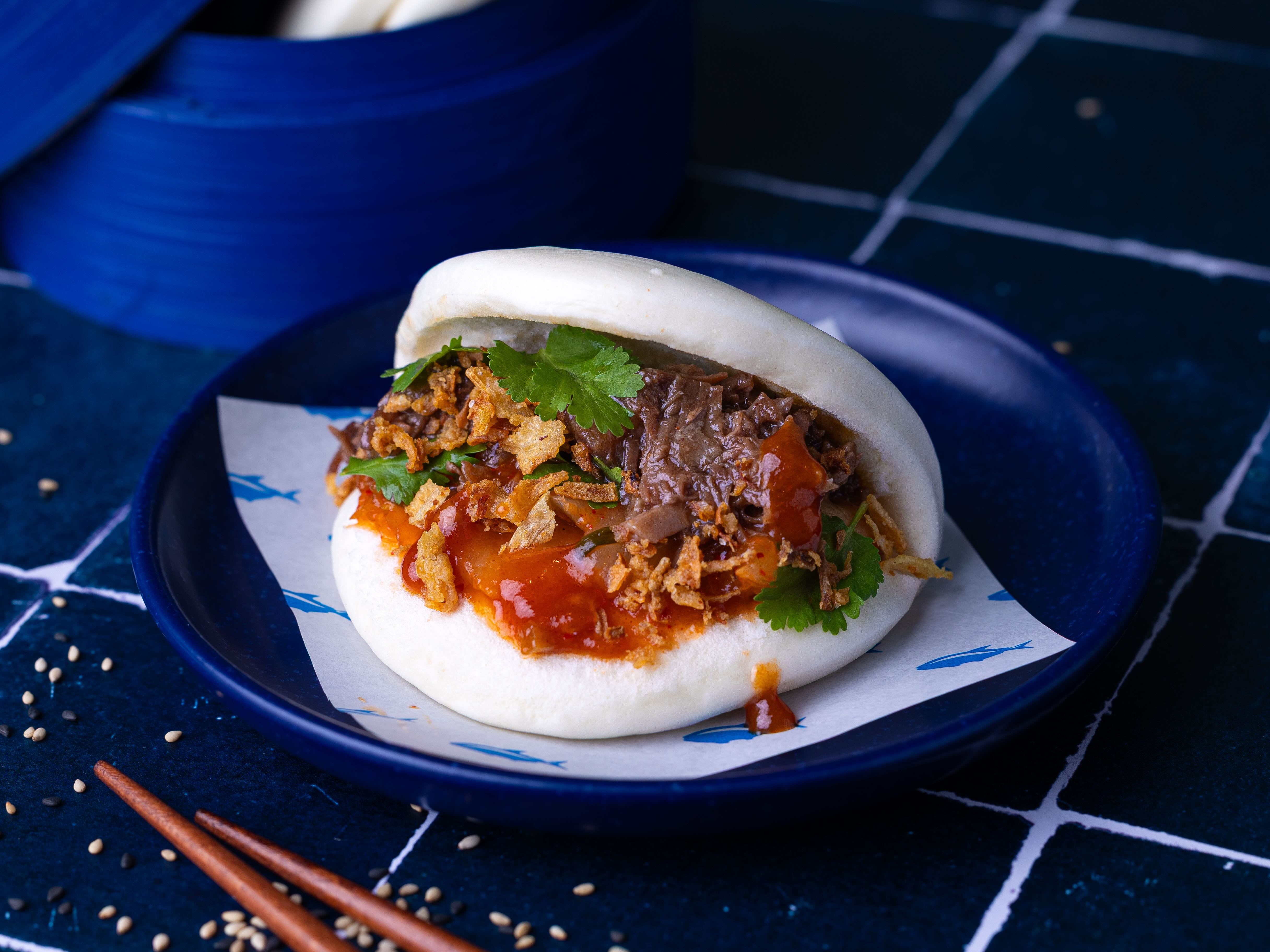 Gua Bao Bœuf BBQ Coréen.