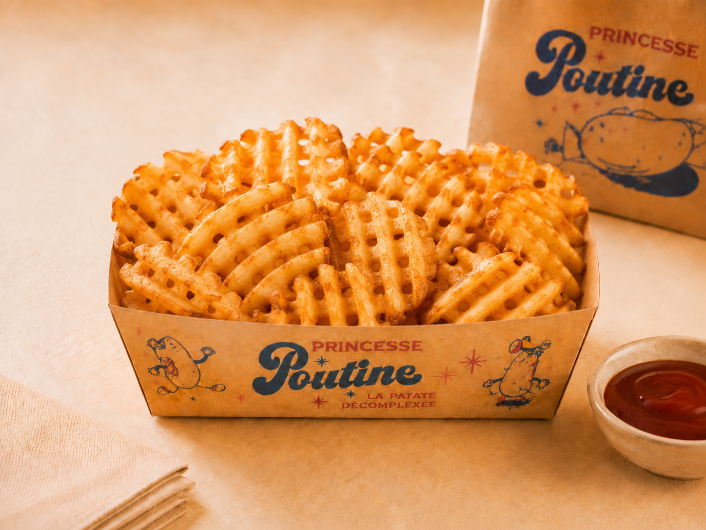 🥔 Waffle potato