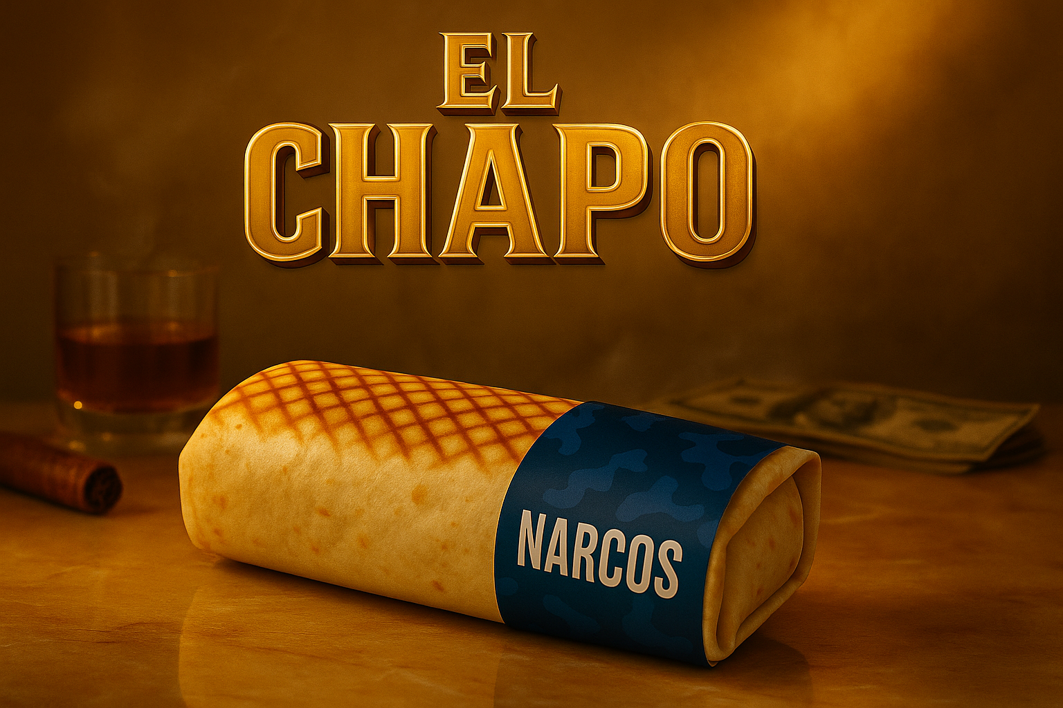 🌯 EL CHAPO – Croustillant & fondant 💰