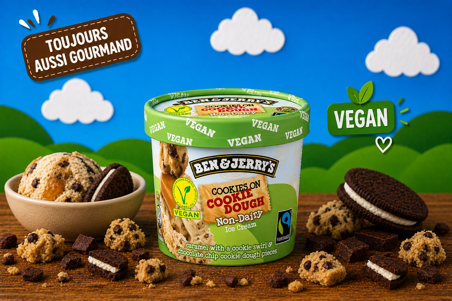 🟢 Vegan Cookie Dough - 100ml🍦