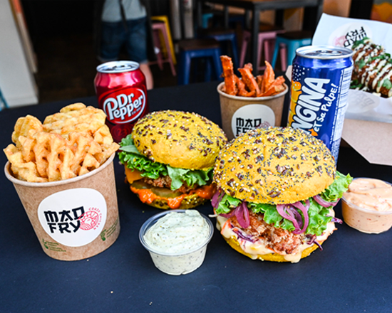 Mad for two 🍔 + 🍔