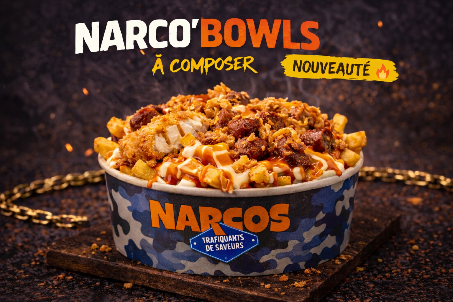 🍟 Narco' Bowls à composer