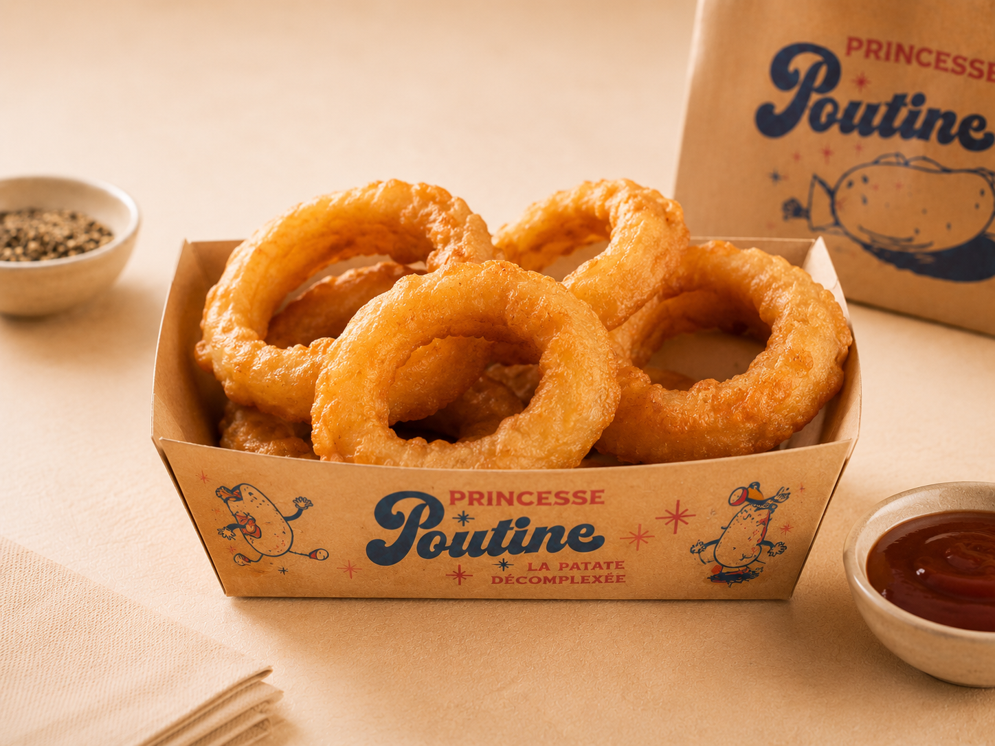 🧅 Onion Rings x4