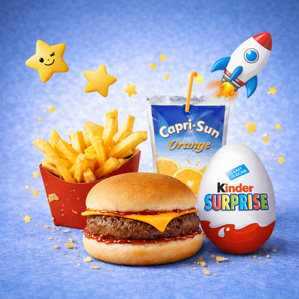 🍔 Menu Kids / Burger Boeuf