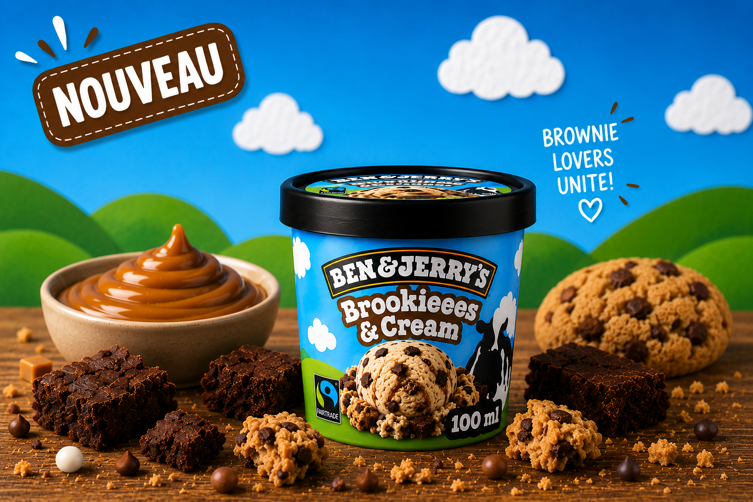 🔵 Brookieees & Cream 🍪🍫 - 100ml🍦
