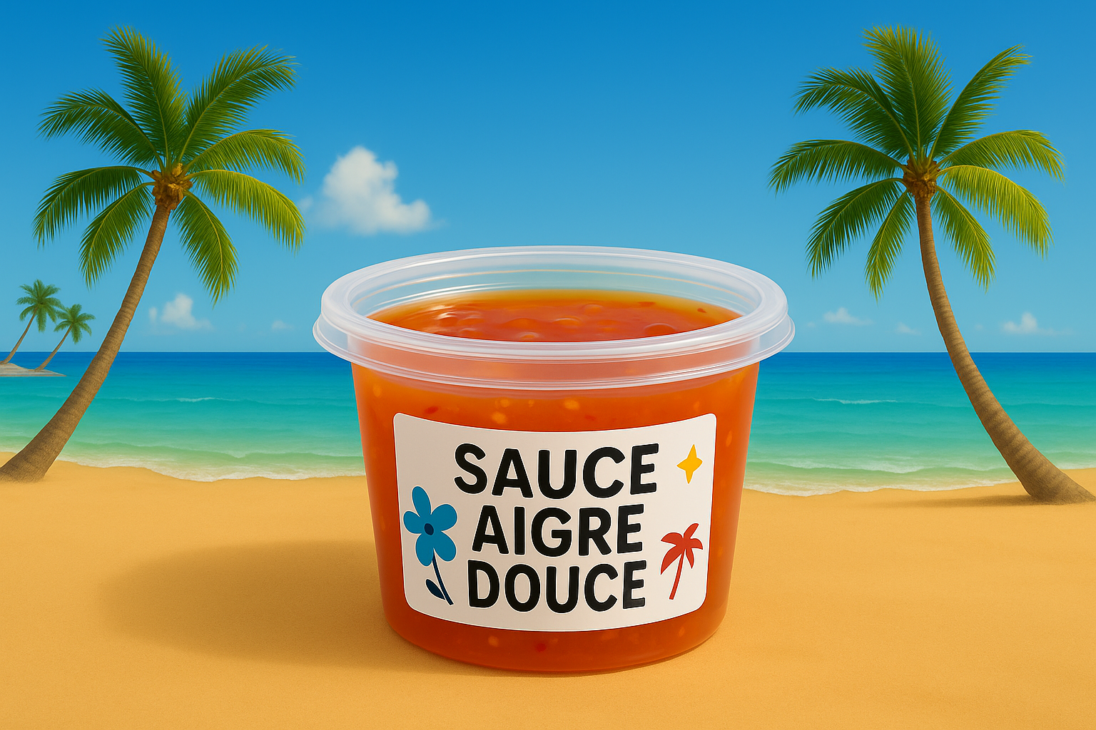 ⚫️ Sauce aigre douce 🥢
