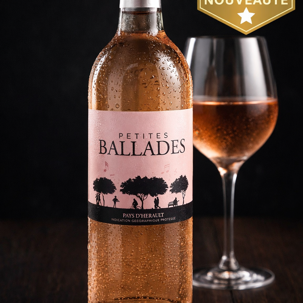 🍷 Vin Rosé - Petites Ballades - 75cl