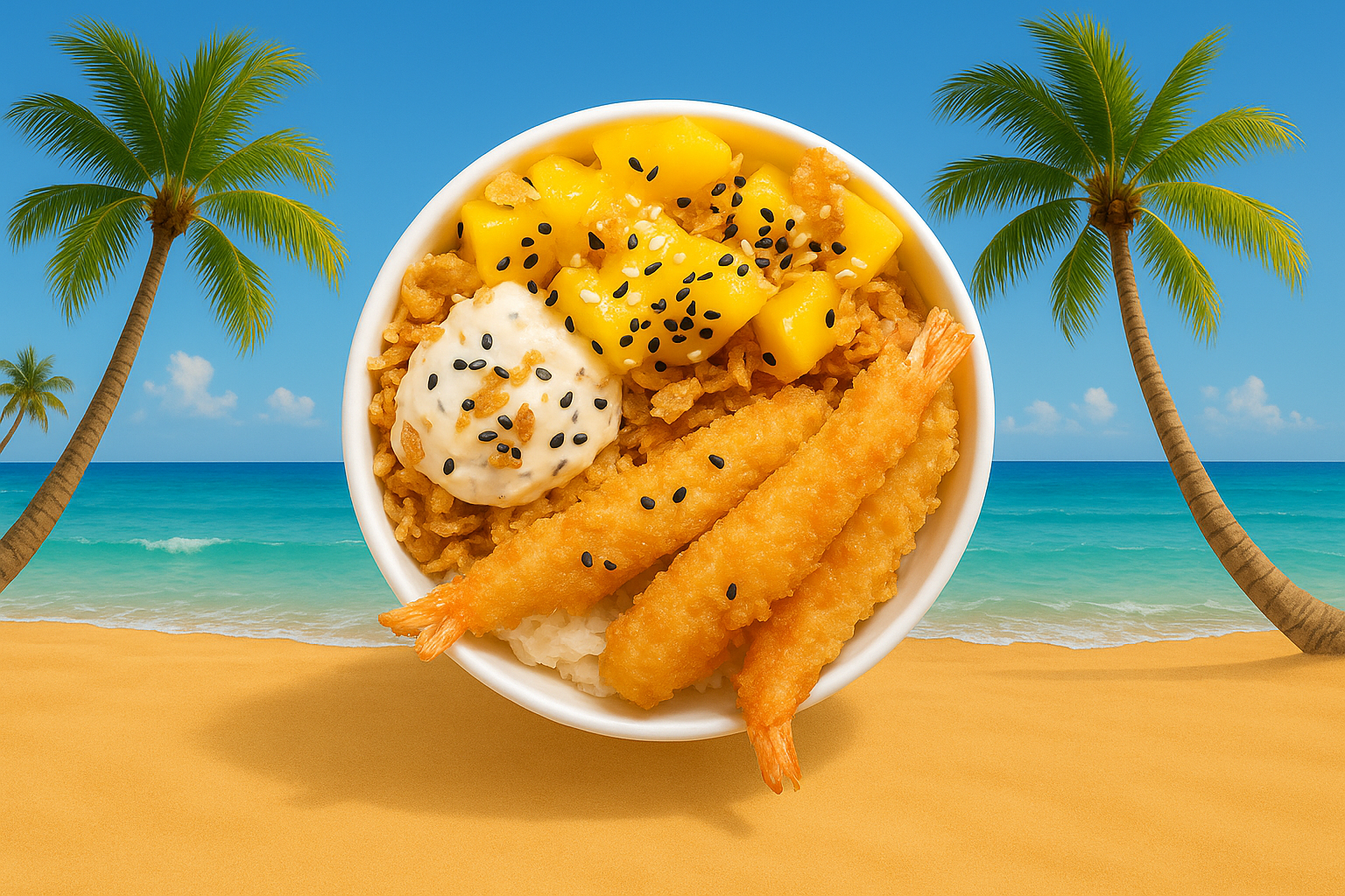 🥢 Poke Tempura 🏝 🍤