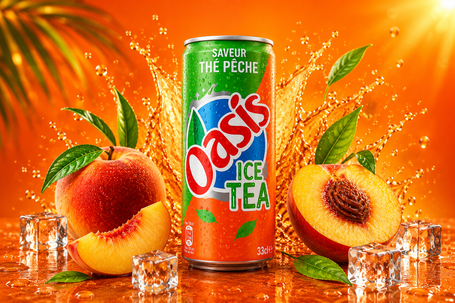 🥤 Oasis Tea Pêche 33cl