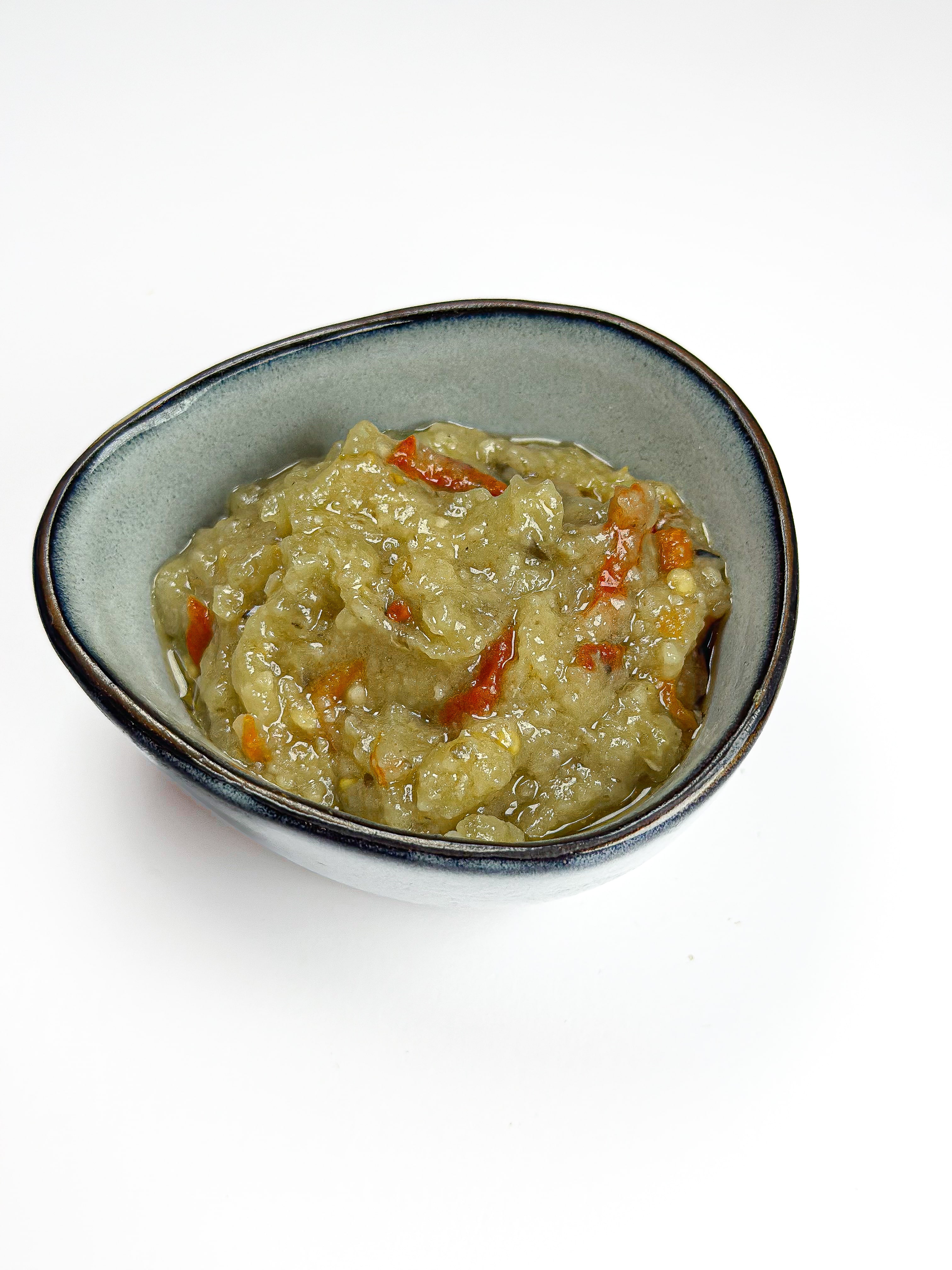 Agioritiki : Caviar d'aubergine et poivrons rouges