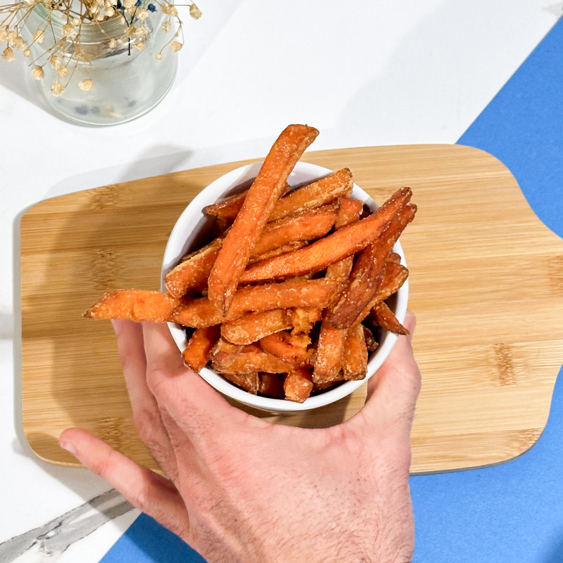 Frites de patate douce