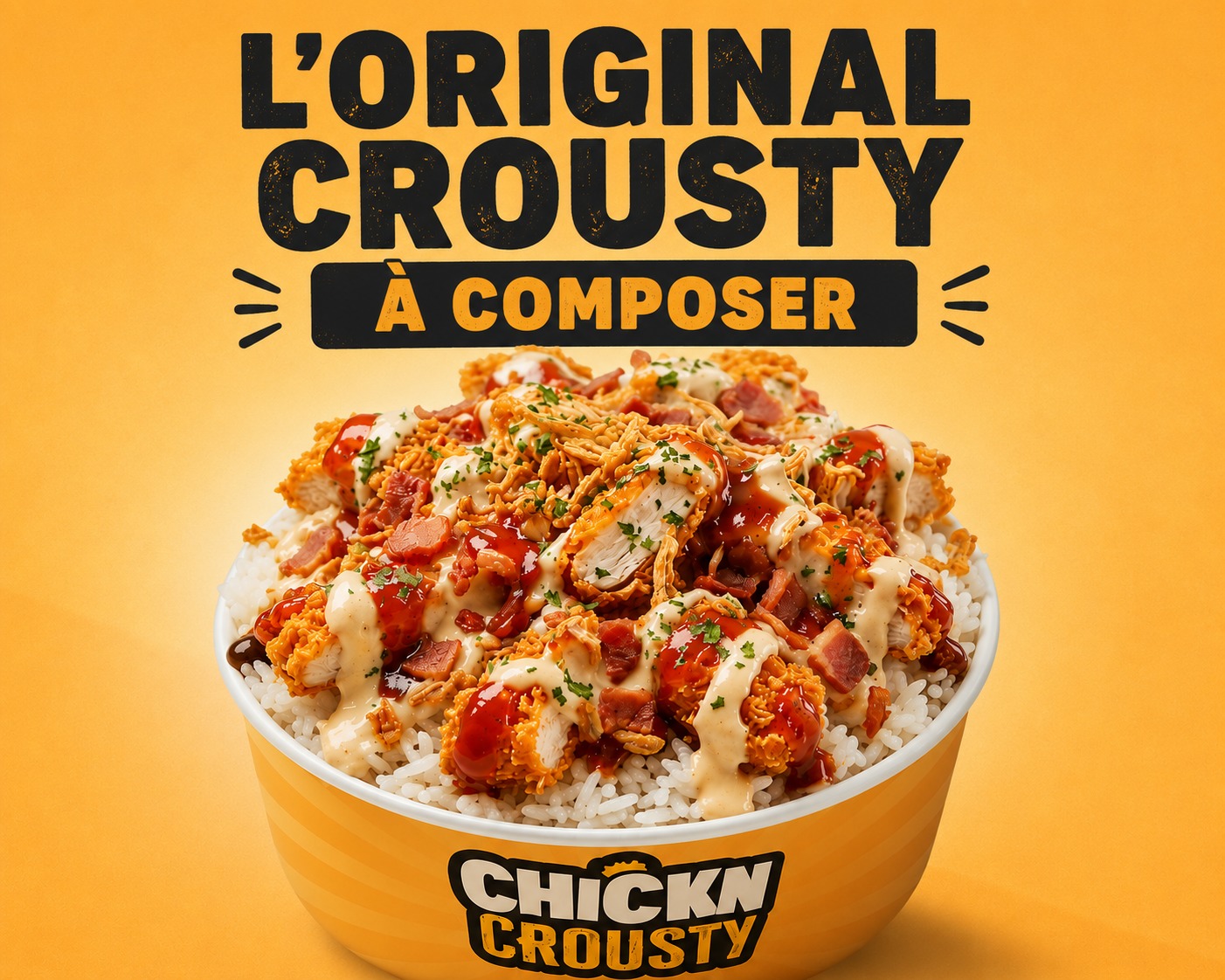 L'ORIGINAL Crousty à Composer
