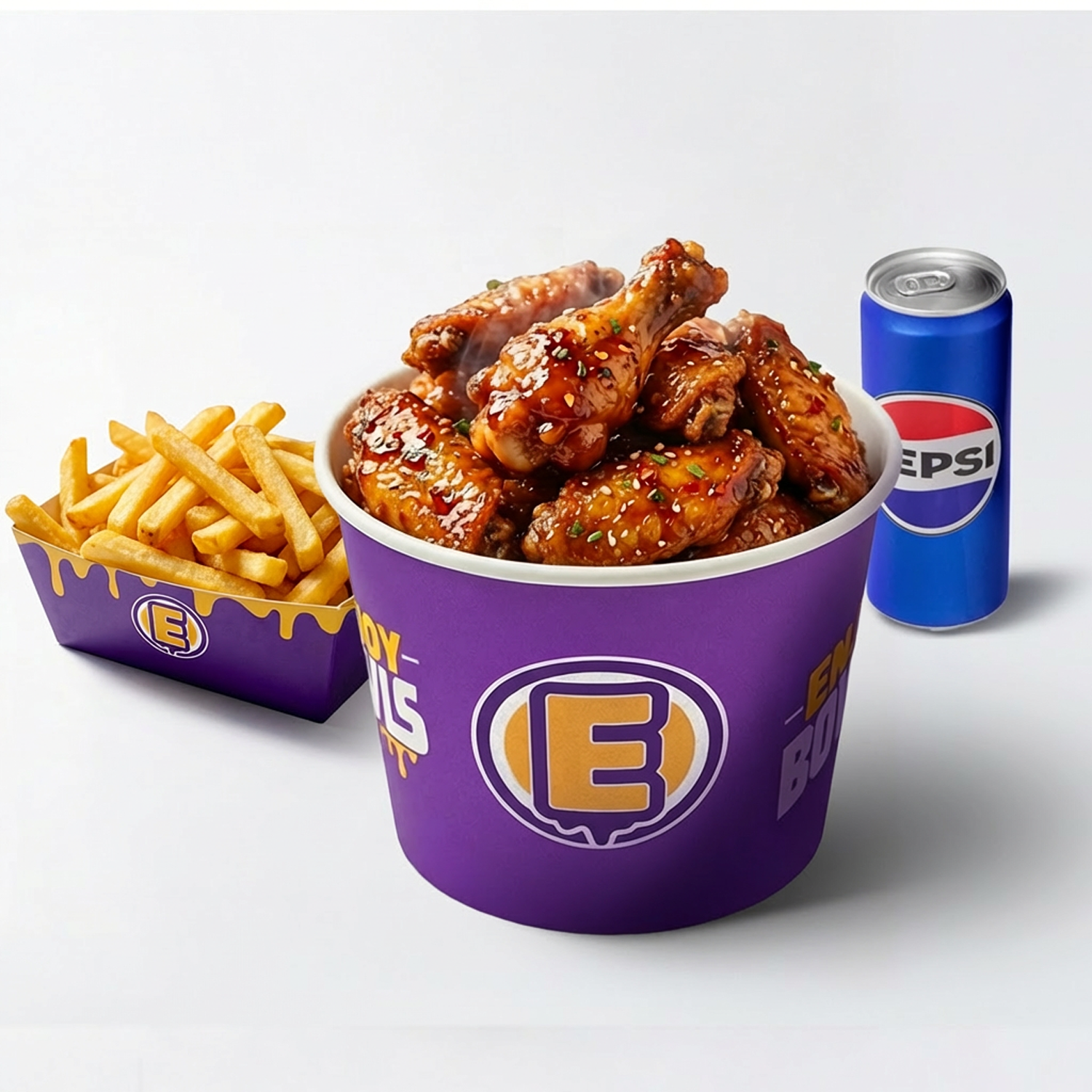 Menu Bucket Wings