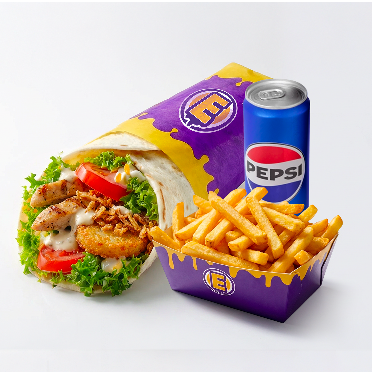 Wrap Signature + Frites + Boisson