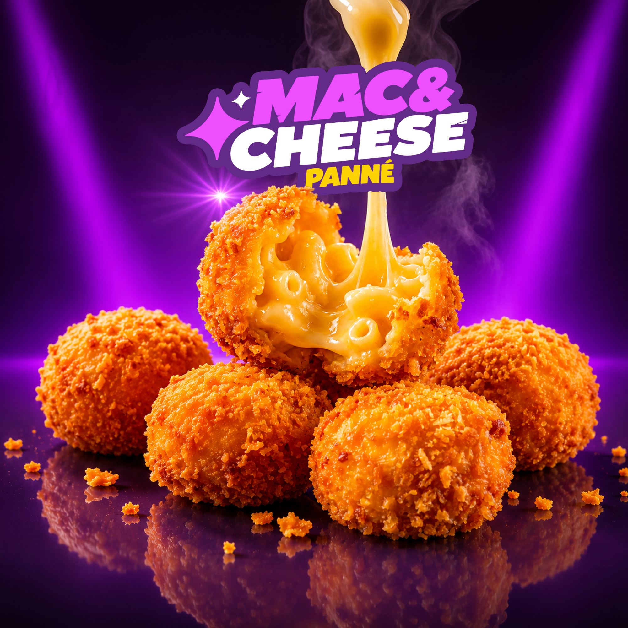 Mc & Cheese Pané