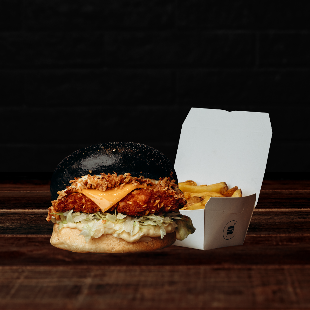 Menu Crispy Burger 🐓