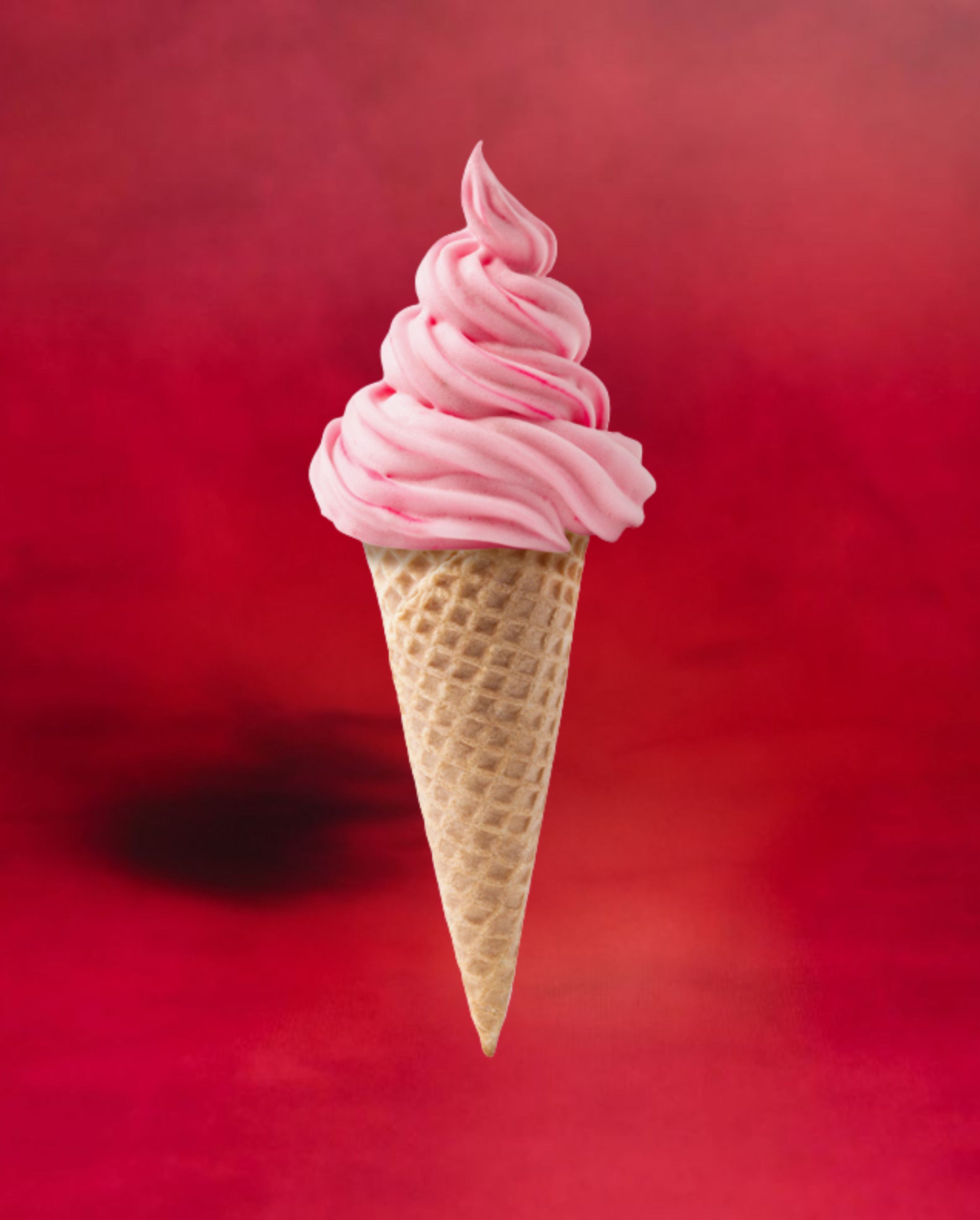 🍦Cornet Fraise 🍦🍓😋