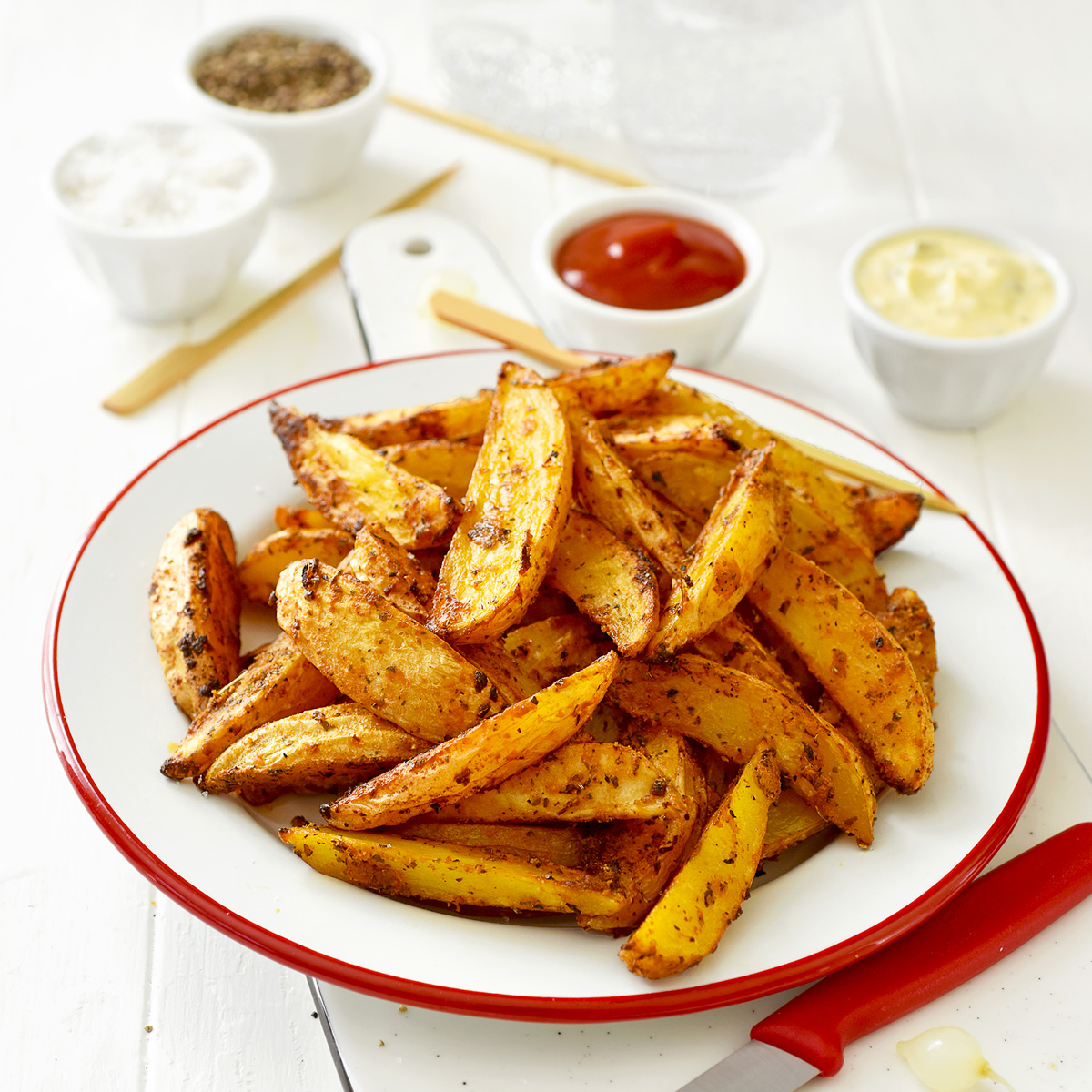 Portion de potatoes