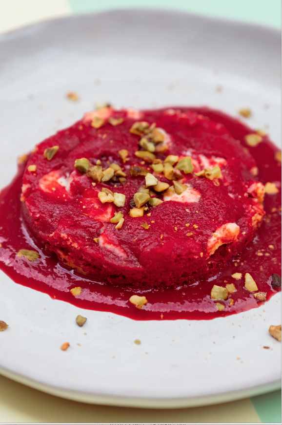 Cookie framboise chocolat blanc