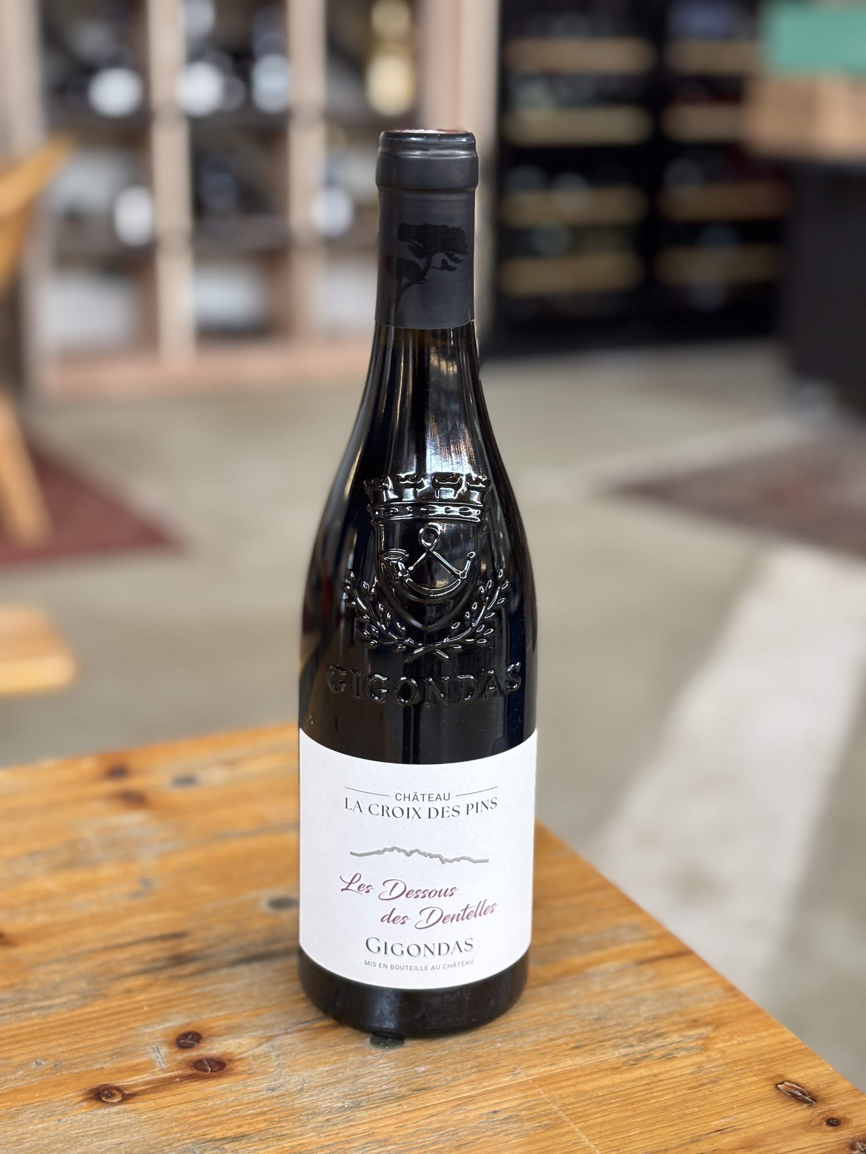 Rhone Gigondas - La croix des pins - vin rouge