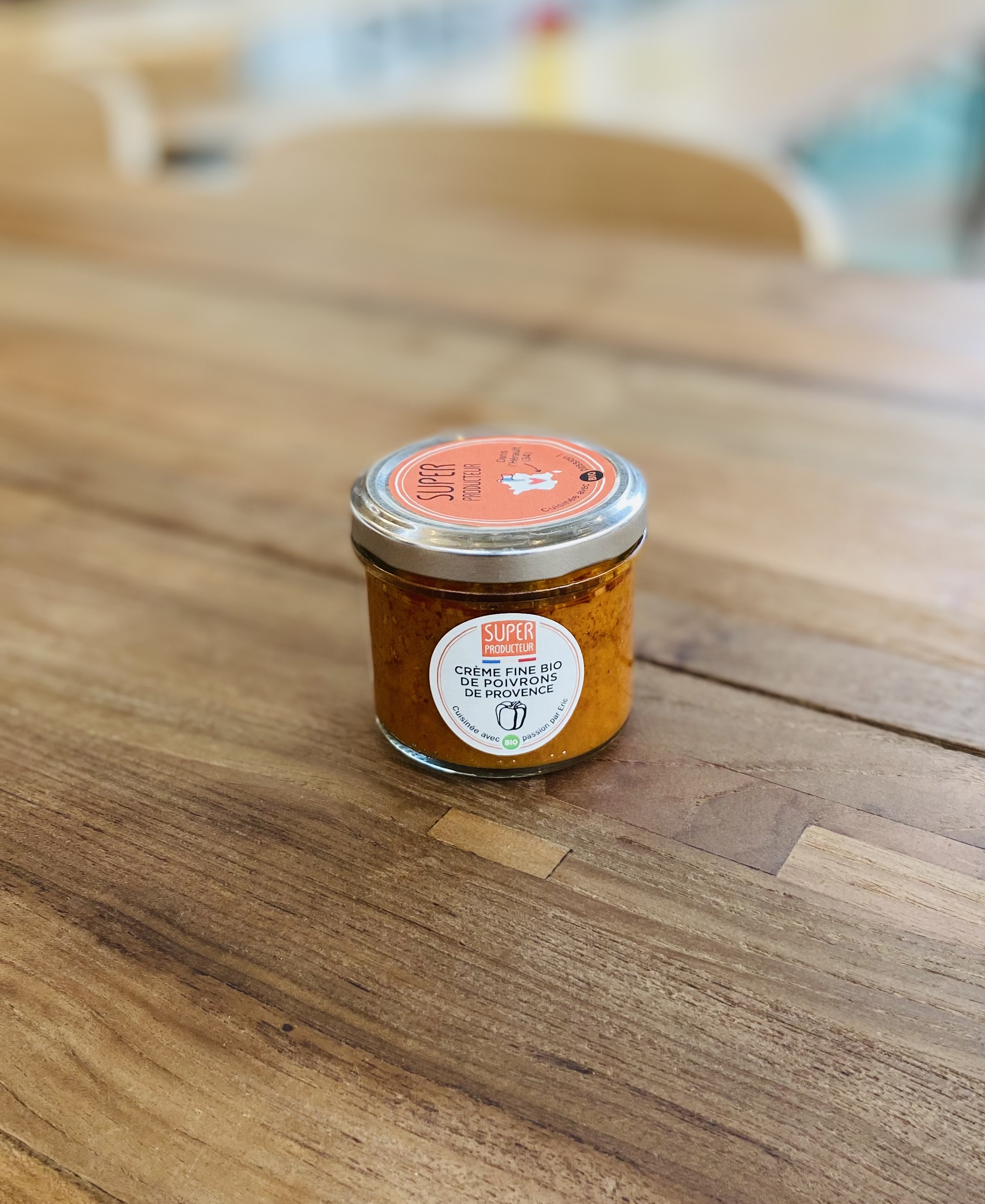 Crème Fine Bio de Poivrons de Provence 90g
