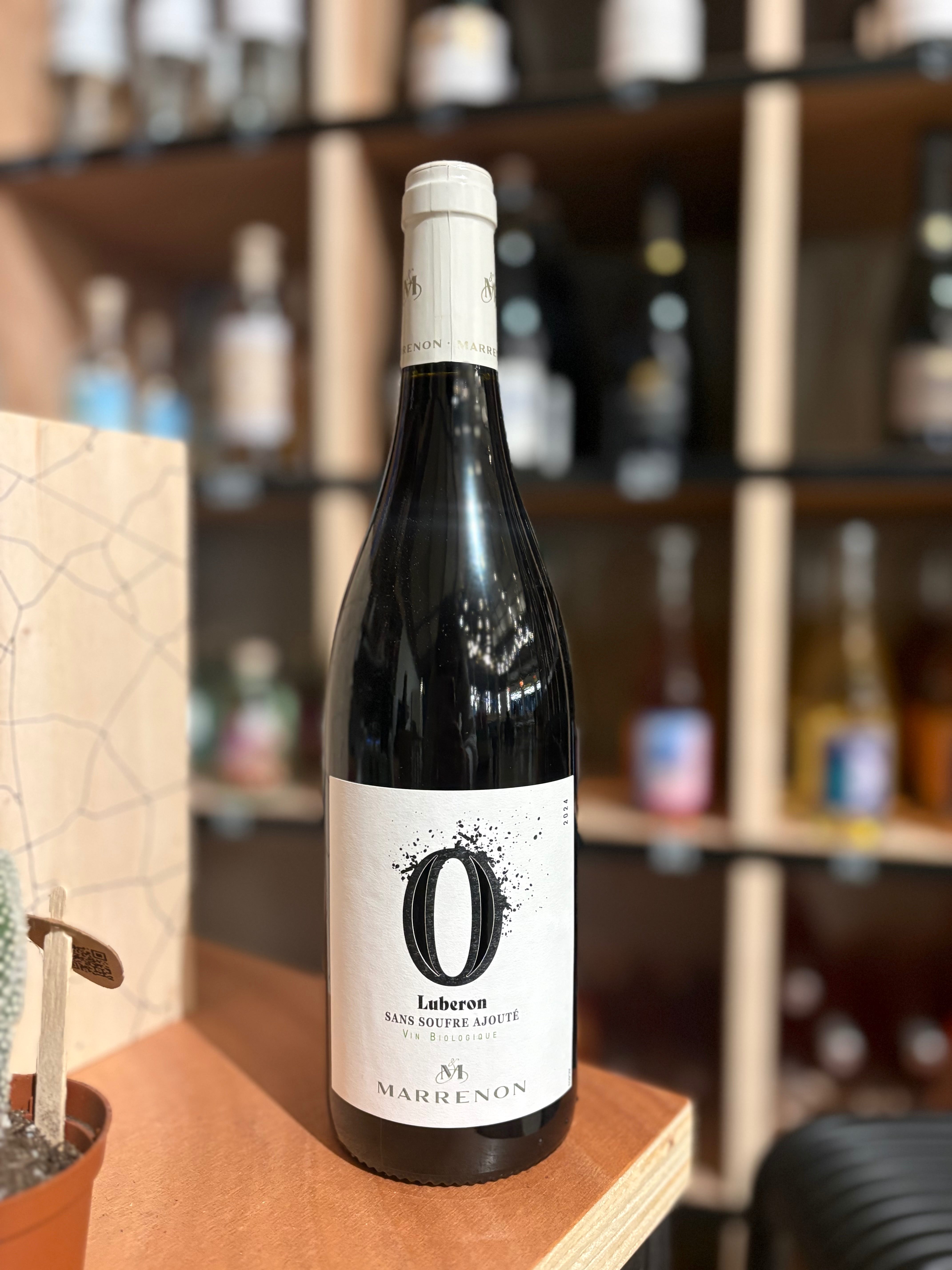 Luberon rouge - O - Cuvée sans soufre ajouté - Marrenon